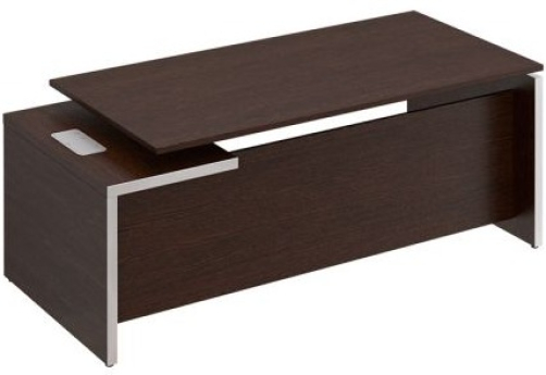 Стол руководителя (левый/правый) Эдвард, цвет венге