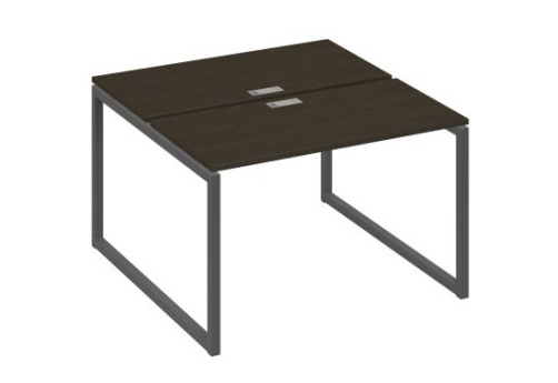 Рабочая станция (2х120) Мира Одри, цвет венге + антрацит
