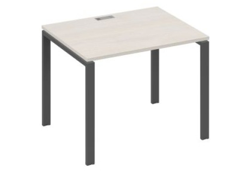 Стол письменный Мира Нумо, цвет дуб шамони + антрацит