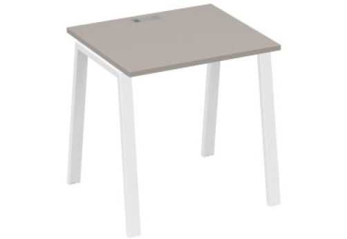 Стол письменный Мира Трио, цвет мокко премиум + белый