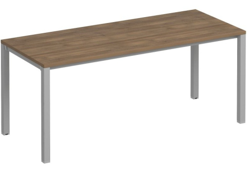 Стол письменный Прайм Металл 50, цвет шамони темный + серый