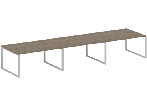 Стол для переговоров (3 столешницы), цвет вяз