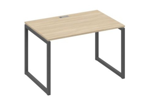 Стол письменный Мира Одри, цвет дуб скандинавский + антрацит