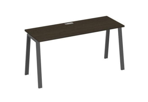 Стол письменный Мира Трио, цвет венге + антрацит