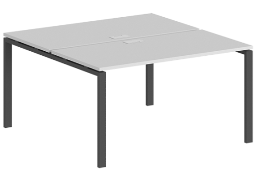 Рабочая станция Индиго Сет, цвет белый + антрацит