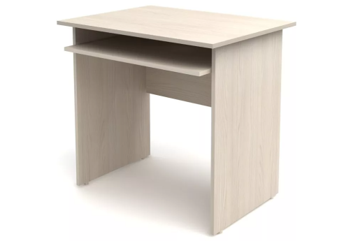 Стол компьютерный, цвет дуб молочный