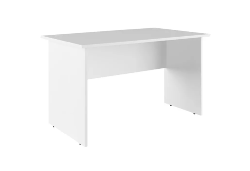 Стол письменный, цвет белый