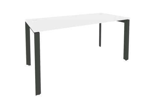 Стол рабочий, цвет белый