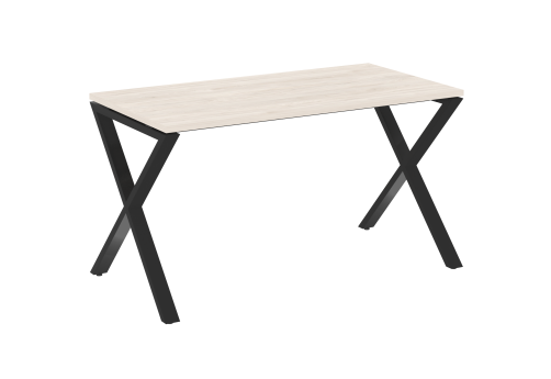 Стол рабочий Европа, цвет денвер светлый + черный