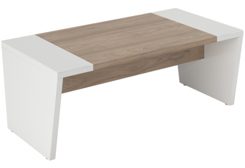 Кофейный стол, цвет вяз + белый