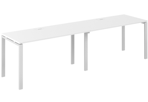 Рабочая станция Индиго Сет, цвет белый + белый