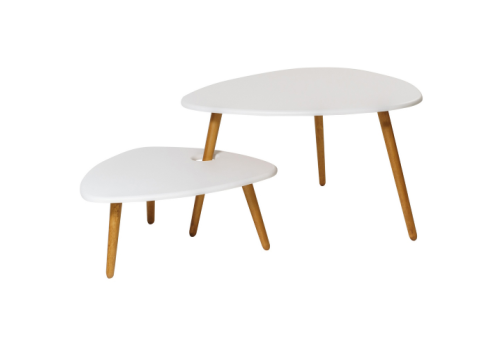 Стол журнальный Лето 1044, цвет белый