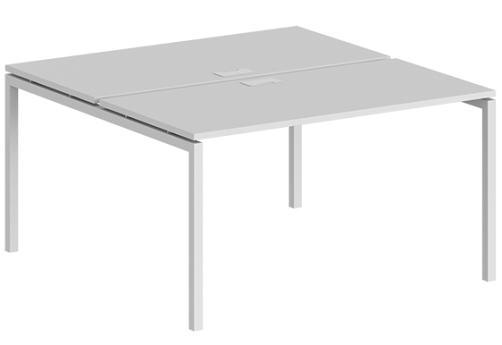 Рабочая станция Индиго Форт, цвет белый + белый