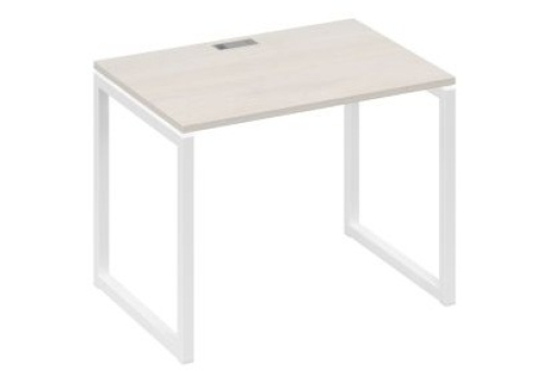 Стол письменный Мира Одри, цвет дуб шамони + белый