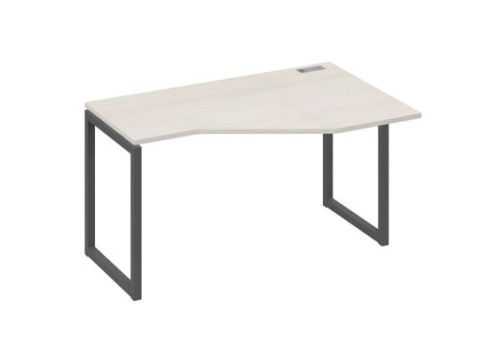 Стол эргономичный правый Мира Одри, цвет дуб шамони + антрацит
