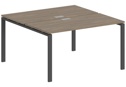 Рабочая станция Индиго Сет, цвет дуб темный + антрацит