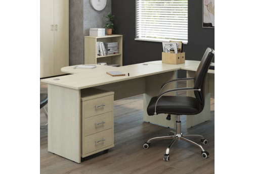 Стол письменный Тиана, цвет дуб светлый