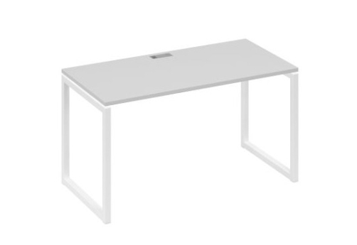 Стол письменный Мира Одри, цвет серый + белый