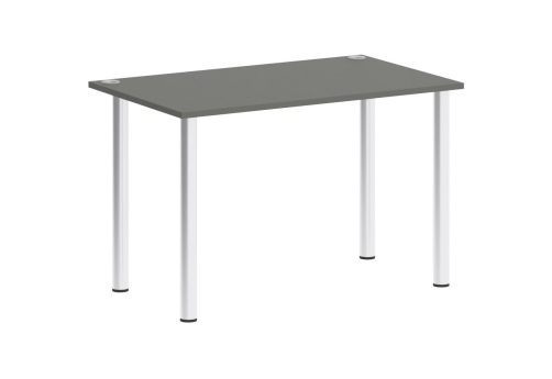 Стол письменный, цвет металлик