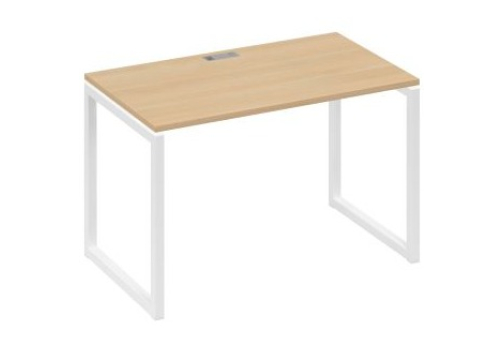 Стол письменный Мира Одри, цвет натуральный дуб + белый