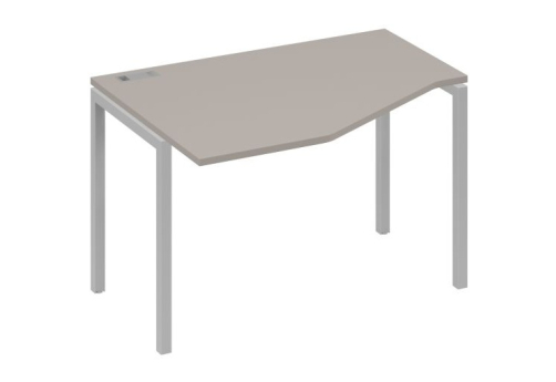 Стол эргономичный левый Техно Мира Лофт, цвет мокко премиум + серый