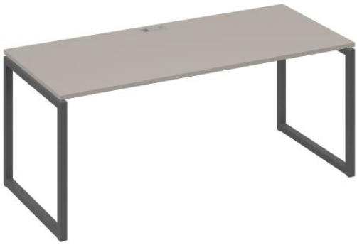 Стол письменный Мира Одри, цвет мокко премиум + антрацит