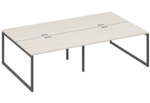 Рабочая станция (4х140) Мира Одри, цвет дуб шамони + антрацит