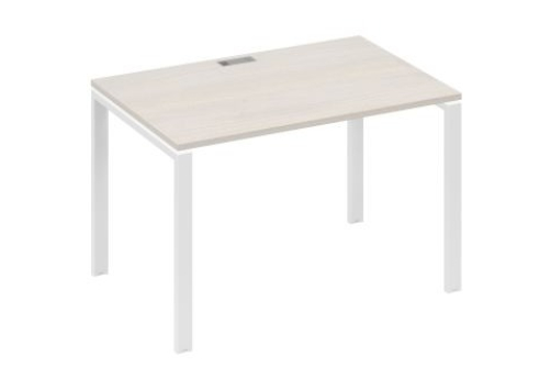 Стол письменный Мира Нумо, цвет дуб шамони + белый