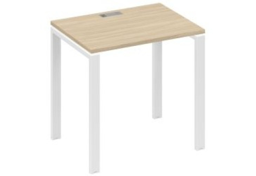 Стол письменный Мира Нумо, цвет дуб скандинавский + белый