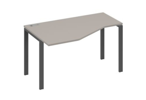 Стол эргономичный левый Мира Нумо, цвет мокко премиум + антрацит