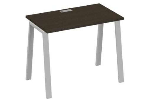 Стол письменный Мира Трио, цвет венге + серый