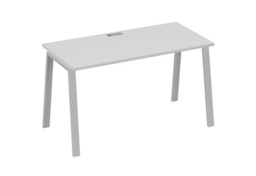 Стол письменный Мира Трио, цвет серый + серый