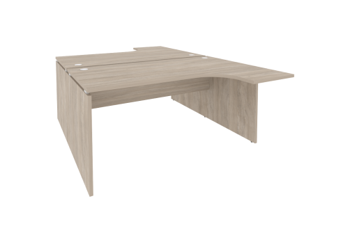 Рабочая станция эргономичная, цвет дуб аттик