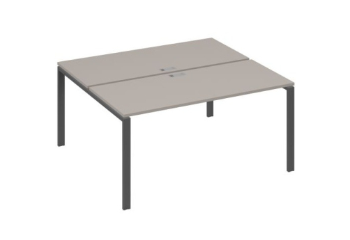 Рабочая станция (2х160) Мира Нумо, цвет мокко премиум + антрацит