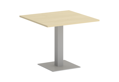 Стол для переговоров квадратный, цвет клен