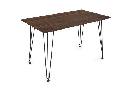 Стол обеденный прямоугольный Мальта, цвет брауни