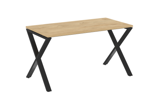 Стол рабочий Европа, цвет тиквуд светлый + черный