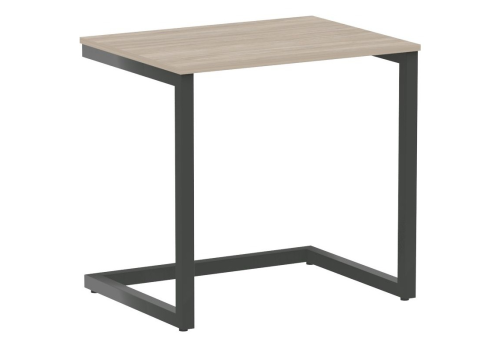 Стол письменный, цвет дуб аттик + антрацит