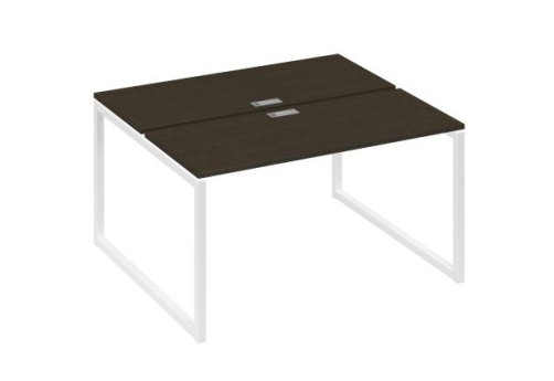 Рабочая станция (2х140) Мира Одри, цвет венге + белый