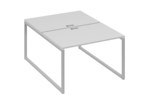 Рабочая станция (2х120) Мира Одри, цвет серый + серый