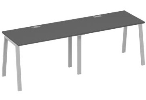Станция рабочая 2х120 Мира Трио, цвет антрацит премиум + серый