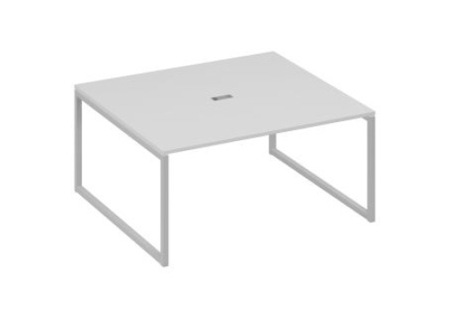 Стол для переговоров прямоугольный Мира Одри, цвет серый + серый