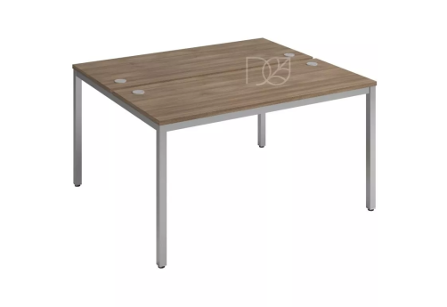 Бенч-система на 2 рабочих места, цвет шамони темный