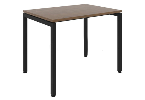 Стол рабочий Брента, цвет темный дуб + антрацит