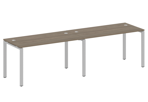 Стол на 2 рабочих места, цвет вяз