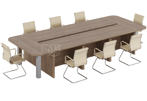 Стол для переговоров, цвет вяз