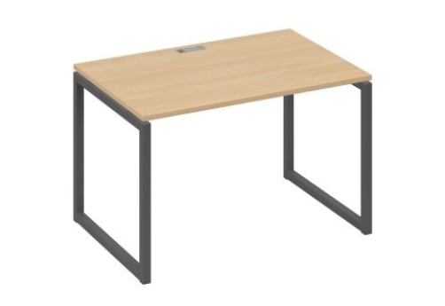 Стол письменный Мира Одри, цвет натуральный дуб + антрацит