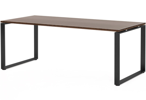Стол письменный, цвет орех + черный