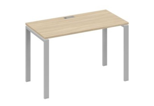 Стол письменный Мира Нумо, цвет дуб скандинавский + серый