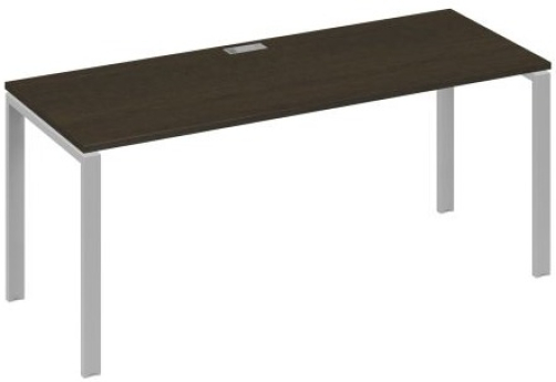 Стол письменный Мира Нумо, цвет венге + серый
